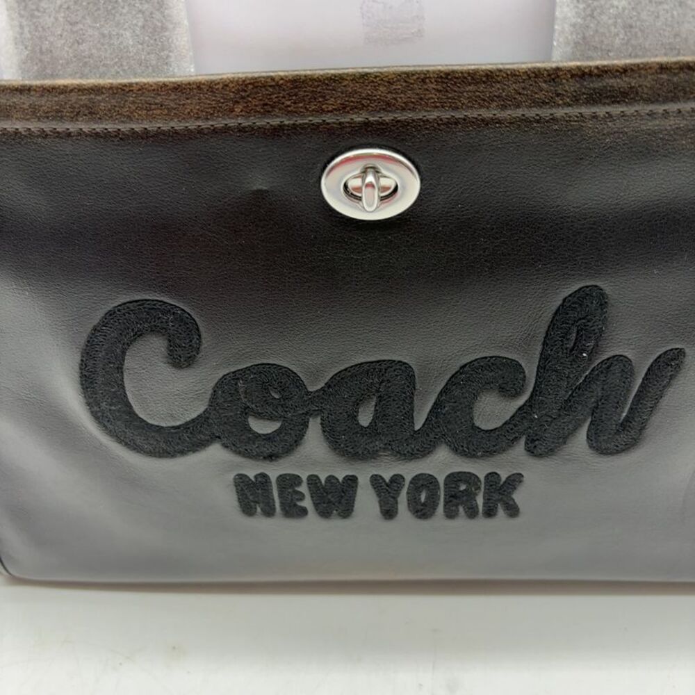 Coach Loved Leather Cargo Utility Tote Bag